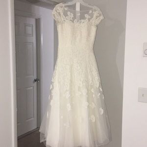 Ankle wedding dress...:)